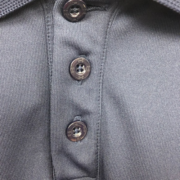 UNDER ARMOUR NAVY L/S POLO SHIRT L - Picture 5 of 5